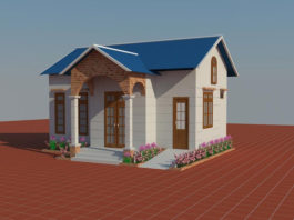 Chi phí và mẫu xây cấp 4 với 100 triệu đẹp lung linh Chi phí và mẫu nhà cấp 4 với 100 triệu đẹp lung linh