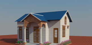 Chi phí và mẫu xây cấp 4 với 100 triệu đẹp lung linh Chi phí và mẫu nhà cấp 4 với 100 triệu đẹp lung linh