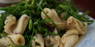 Tổng hợp các món ăn từ mực