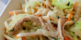 Các món ngon từ Gà: Món số 11: Gỏi gà bắp cải