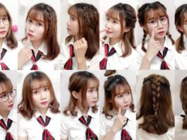 12 kiểu tóc đơn giản giúp bạn gái trông thật quyến rũ