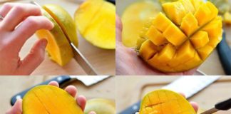 Mẹo hay gọt xoài chín không bị nát quá đơn giản