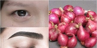 Bôi nước hành tím lên lông mày, bạn sẽ sở hữu đôi chân mày đẹp như phun thêu