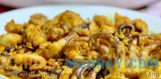 Bạch tuộc xào sả ớt: Món nhậu ngon cho ông xã nhâm nhi cuối tuần Món nhậu ngon: Bạch tuộc xào sả ớt