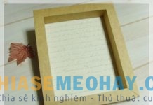 Hướng dẫn làm khung ảnh bằng giấy siêu dễ thương Làm khung ảnh bằng giấy
