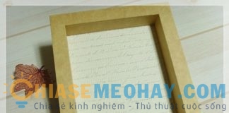 Hướng dẫn làm khung ảnh bằng giấy siêu dễ thương Làm khung ảnh bằng giấy
