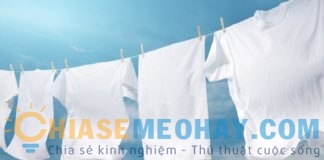 Cách xử lý vết bẩn trên quần áo trắng và mẹo giữ quần áo luôn trắng sáng Cách xử lý vết bẩn trên quần áo trắng và mẹo giữ quần áo luôn trắng sáng