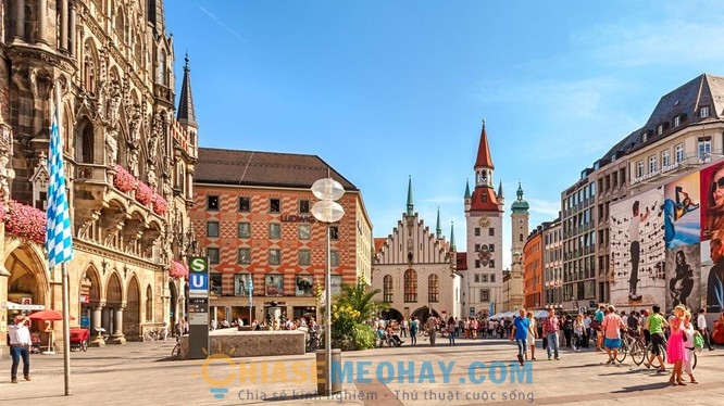 Du lịch nước ngoài tới Munich, Đức