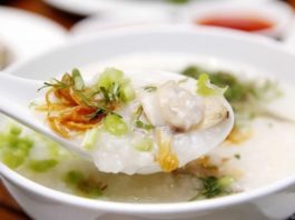 Cách nấu cháo hàu đơn giản