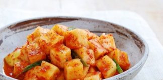 Cách làm kim chi củ cải Hàn Quốc chua giòn cực kỳ dễ Cách làm kim chi củ cải Hàn Quốc cực kỳ dễ