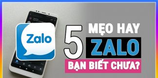 Bật mí cho người dùng 5 mẹo hay trên zalo chi tiết nhất Bật mí cho người dùng 5 mẹo hay trên Zalo không phải ai cũng biết