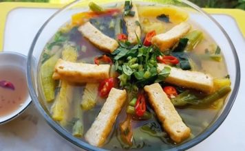 Mẹo nấu món canh chua chay tại nhà ngon nhất Thành phẩm món canh chua chay tại nhà vô cùng hấp dẫn