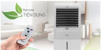 Top 5 quạt hơi nước tốt nhất hiện nay Quạt hơi nước Midea AC120-15F
